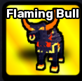 Flaming Bull Pet